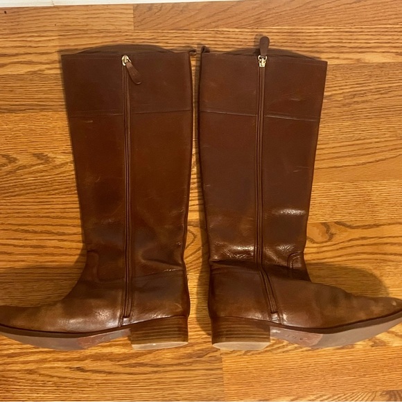 Tory Burch Leather Riding Boots - Size 10.5. (Fit more like a 10 in my opinion!) - Picture 5 of 7